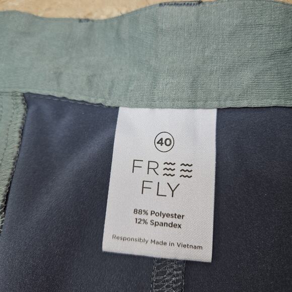 Free Fly Shorts Men size 40X10 Casual‎ Stretch performance Golf pockets logo - Picture 3 of 3